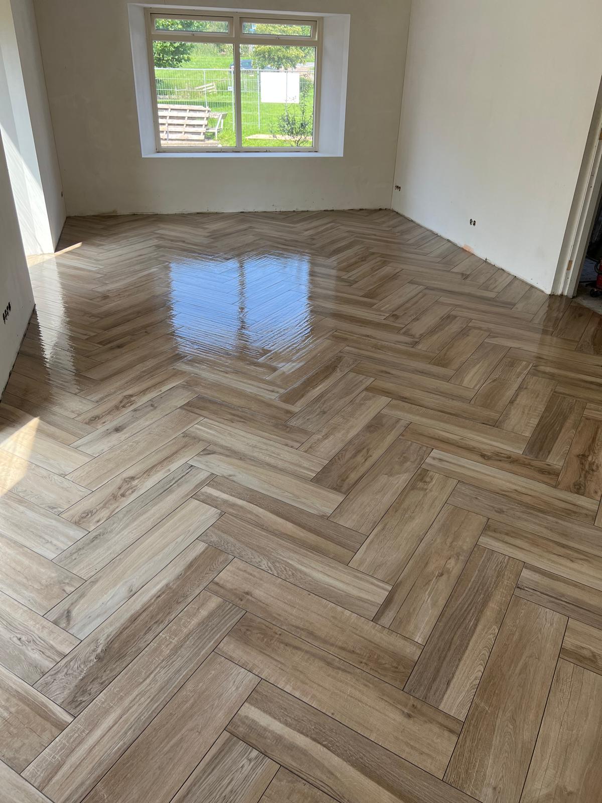 Visgraat houtlook vloer 5