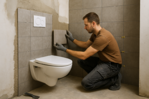 Toilet betegelen stap voor stap