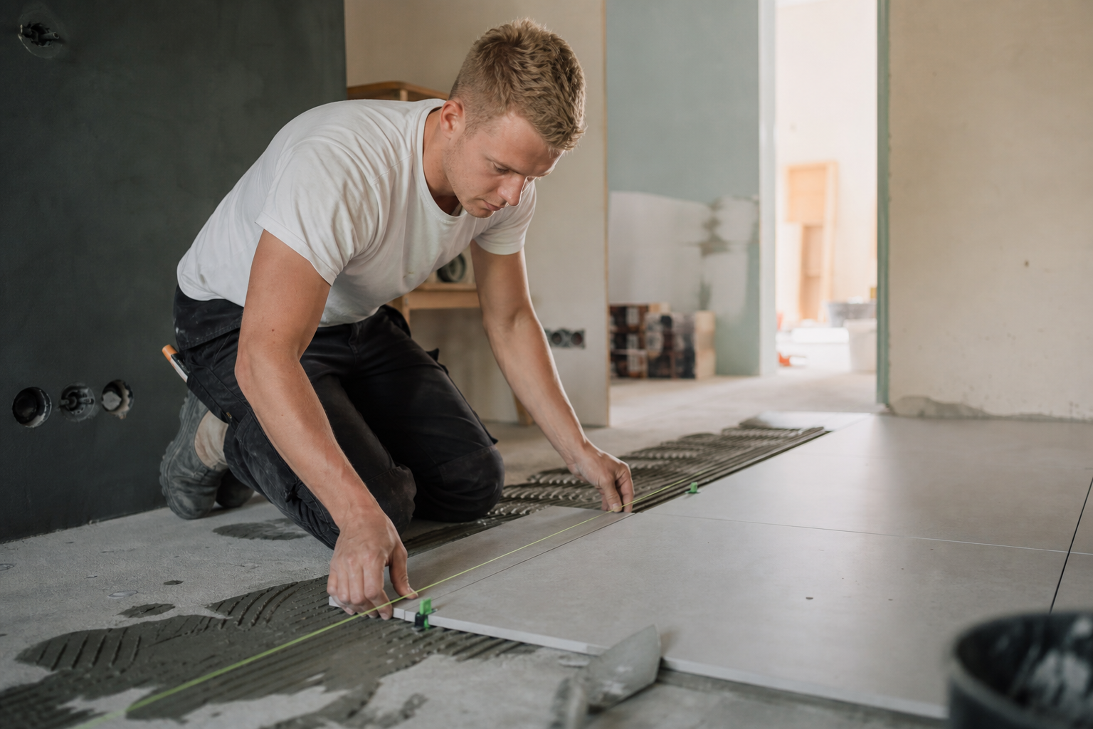 Tegels leggen: stappen voor een perfecte afwerking