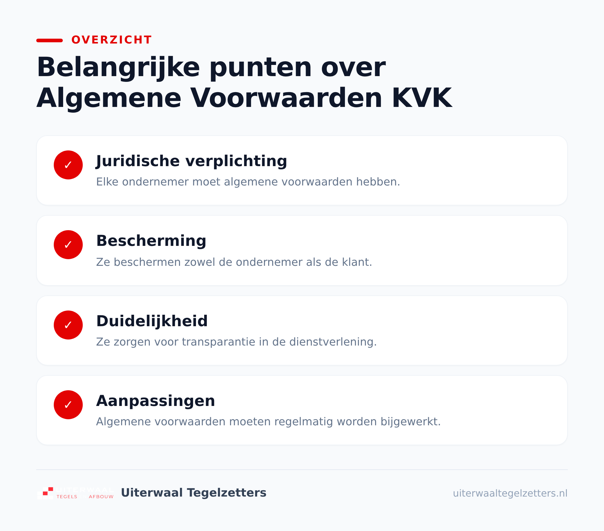 Het verschil tussen offerte, overeenkomst en voorwaarden