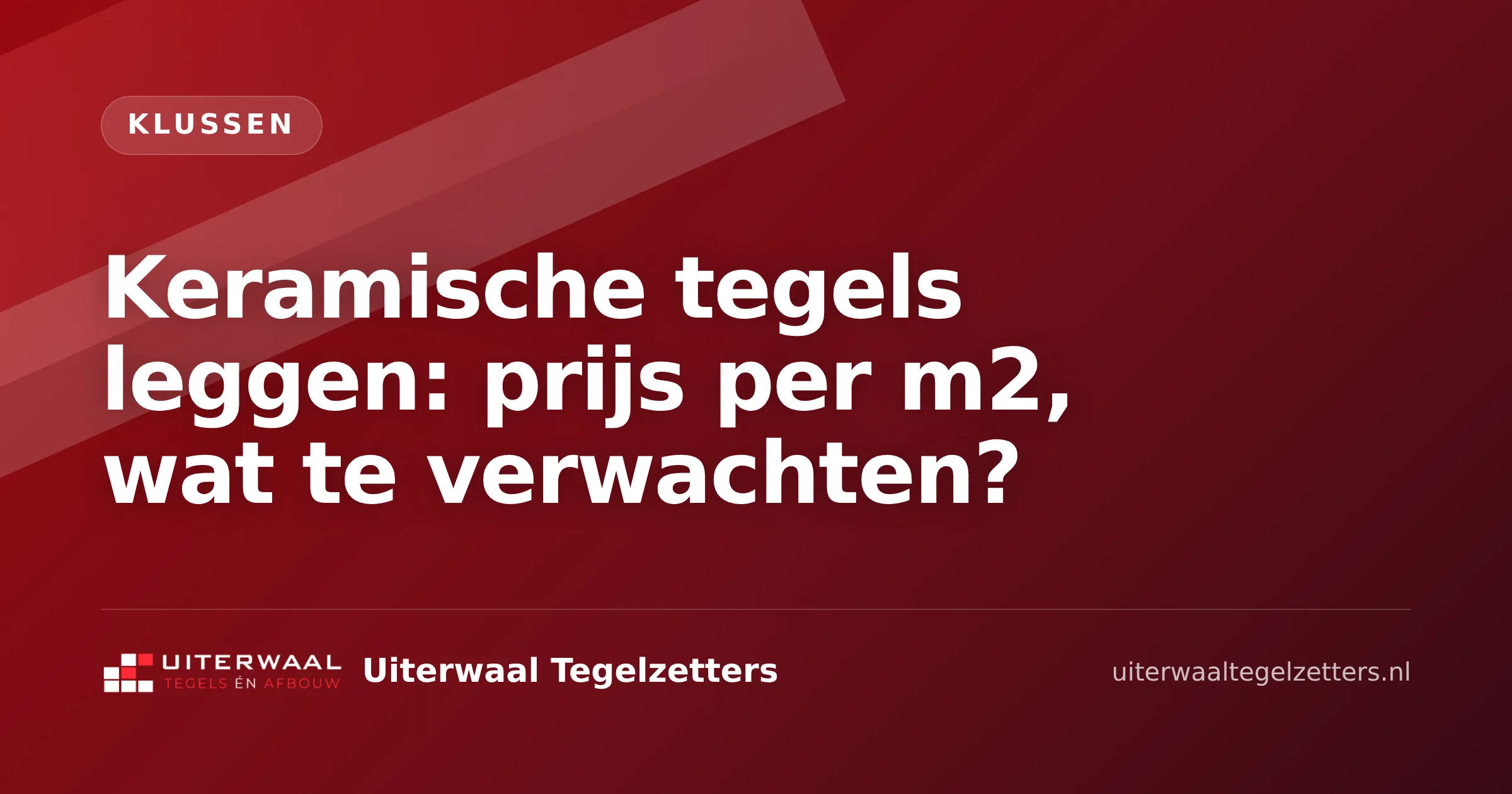 Keramische tegels leggen: prijs per m2, wat te verwachten?