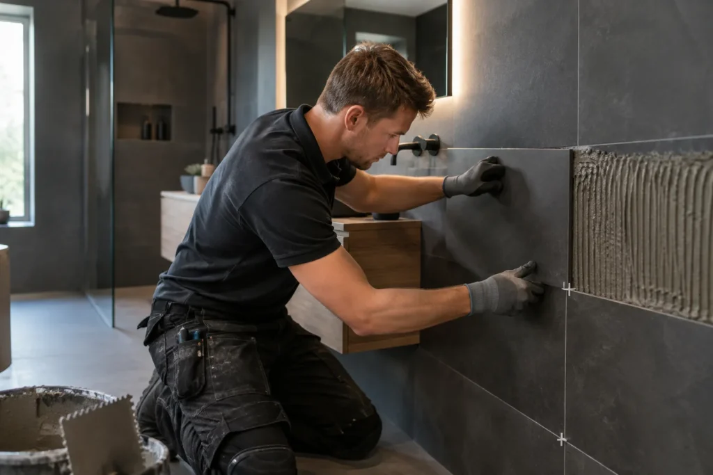 Expert in Beschadigd tegelwerk na leidingwerk of een lekkagereparatie